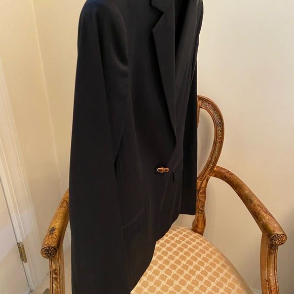 Gucci Vintage X small Black Blazer with Bamboo accessories - Picture 3 of 4